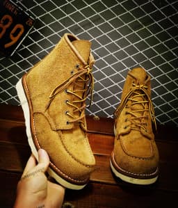 YQF875 Red Tornado Size 35-52 Super Quality Genuine Cowhide Leather Handmade Goodyear Biker Boots Special Colours Custom Made
