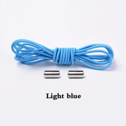 No Tie Shoe Laces Shoes Round Shoelaces for Sneakers Rubber Elastic Laces Without Ties Kids Adult Quick Shoe Lace Rubber Bands