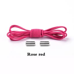 No Tie Shoe Laces Shoes Round Shoelaces for Sneakers Rubber Elastic Laces Without Ties Kids Adult Quick Shoe Lace Rubber Bands