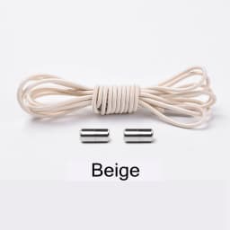 No Tie Shoe Laces Shoes Round Shoelaces for Sneakers Rubber Elastic Laces Without Ties Kids Adult Quick Shoe Lace Rubber Bands