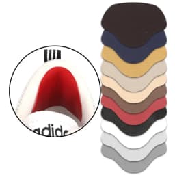 4PCS Insoles Heel Repair Subsidy Sticky Shoes Hole Sneaker Lined With Anti-Wear After Heel Stick Foot Care Pad Insoles for shoes