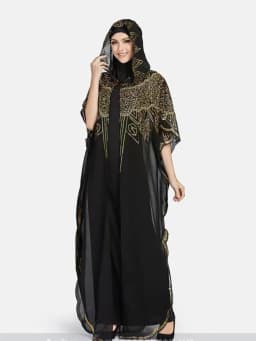 Women's Chiffon Batwing Sleeve Sequins and Fringes Loose and Versatile Dress African Fashion Gown Free Size Summer New 2022