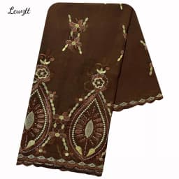 2026 Fashion Hot Sale African Women Scarfs Big Circle Design Big Embrodiery Cotton Big Size Muslim Scarf for Shawls Pashmina