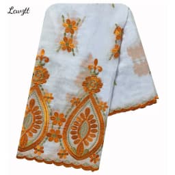 2026 Fashion Hot Sale African Women Scarfs Big Circle Design Big Embrodiery Cotton Big Size Muslim Scarf for Shawls Pashmina