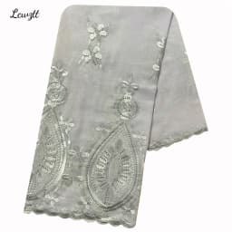 2026 Fashion Hot Sale African Women Scarfs Big Circle Design Big Embrodiery Cotton Big Size Muslim Scarf for Shawls Pashmina
