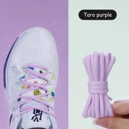 Round Shoelaces Basketball Sneakers Shoe Laces Black White Shoelace Men Women Casual Sports Shoe Shoestrings White Black
