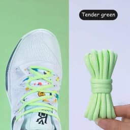 Round Shoelaces Basketball Sneakers Shoe Laces Black White Shoelace Men Women Casual Sports Shoe Shoestrings White Black