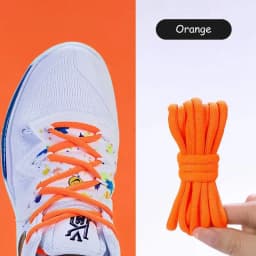 Round Shoelaces Basketball Sneakers Shoe Laces Black White Shoelace Men Women Casual Sports Shoe Shoestrings White Black