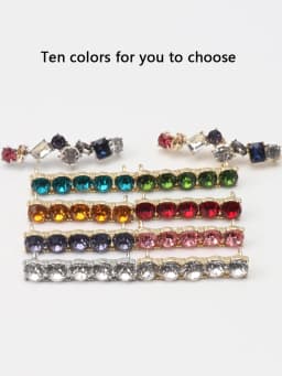 Shoes Flower Tide with Shiny Rhinestone Creative Couple Shoelaces Buckle Decoration Ins Canvas Shoelace Accessories Sneakers 1pc