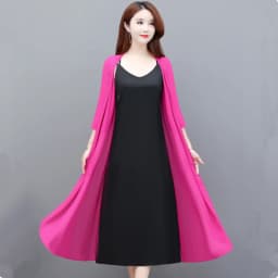 UHYTGF Jacket Womens Ice Silk Summer Sun Protection Tops Female Cardigan Thin Chiffon Jacket Women Shawl Long 6XL Size Coat 2069