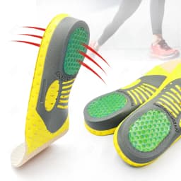 EiD Best Orthotic Gel Insoles Orthopedic Flat Foot Health Sole Pad For Shoes Insert Arch Support Pad For Plantar fasciiti Unisex