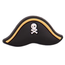 1-8PCS Pirates Style Skull Shoes Charms Decoration Buckle Money Bags Garden Sandals Accessories Kids Party Gift