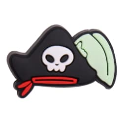 1-8PCS Pirates Style Skull Shoes Charms Decoration Buckle Money Bags Garden Sandals Accessories Kids Party Gift