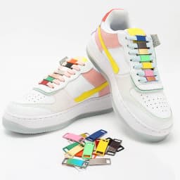 2 Pcs Blank Metal Shoelace Buckles Stylish Sneaker Decorations Fits All Types of Flat Shoelaces Shoe Accessories