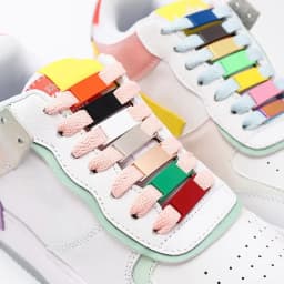 2 Pcs Blank Metal Shoelace Buckles Stylish Sneaker Decorations Fits All Types of Flat Shoelaces Shoe Accessories