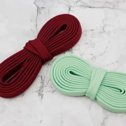 Cool Extra Long 7mm Flat Type Polyester Solid Color Laces Classic Casual Bootlaces for Men Women Wholesale Black White Shoelaces