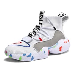 Spring New Men Running Shoes Non Slip Fashion Sneakers Breathable Mesh Soft Sole Casual Athletic Walking Shoes Large Size 39-48