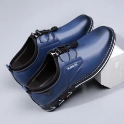 Men's Casual Shoes Black Spring Male Footwear Loafers Soft Bottom Lace Up Outdoor Business Sneakers Shoes For Men Big Size 48