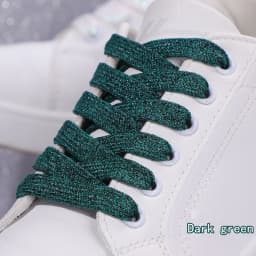 Colorful Shoelaces Glitter White Shoelaces of Sneakers Metallic Shiny Gold Shoelace Silver Flat Shoe Laces Sports Running Laces