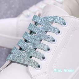 Colorful Shoelaces Glitter White Shoelaces of Sneakers Metallic Shiny Gold Shoelace Silver Flat Shoe Laces Sports Running Laces