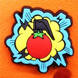 High Quanlity Cartoon Charms Shoes PVC Punk Audio Tape Shoe Decaration Kid's Gift Accessories Perfume Tomato Canned Beer
