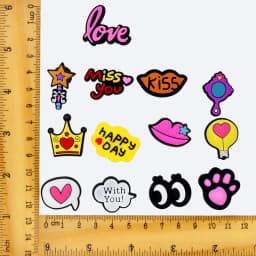 1 Piece Cartoon Kids Cute Shoe Ornament Charm Shoe Decorations Removable PVC Shoe Accessories Buckle Hole Free Shipping