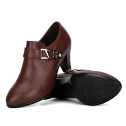 AIYUQI 2024 spring  genuine leather shoes women elegant spike heels office lady Business dress  fashion big size women shoes