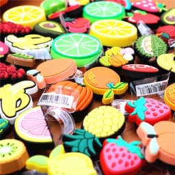 Original Various Fruit Designer Shoe Charms 5pcs/lot Clog Buckle Accessories Luxury Upper Jewelry Decorations Gift Preferred