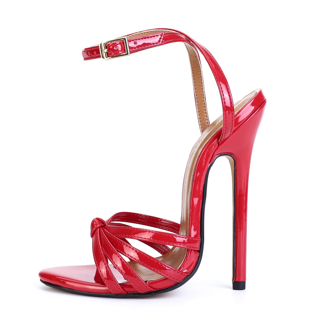 SDTRFT Summer 2026 Party Sandals 15cm thin High Heels Shoes Peep Toe Buckle Open Toe pumps Plus Size:45 46 47 48 sandalia mujer