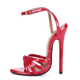 SDTRFT Summer 2026 Party Sandals 15cm thin High Heels Shoes Peep Toe Buckle Open Toe pumps Plus Size:45 46 47 48 sandalia mujer