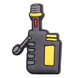 New Arrivals 1pcs PVC Tourist Caravan Machine Shoes Accessories Oil Garden Shoe Decorations Fit Kids Charms Party Gift