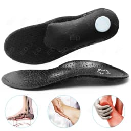EiD Orthopedic Insoles Orthotics Flat Foot Health Sole Pad For Shoes Insert Arch Support Pad For Plantar fasciitis O/X Leg pads