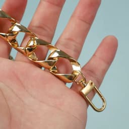 Single Sale chain lace shoes charms rose gold black Accessories for bag clogs shoe Decorations DIY chid kids gifts