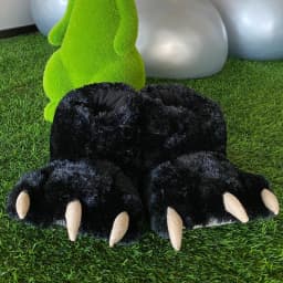 Women's Slippers Winter Cartoon Monster Paw Cotton Boots Fashion Animal Paw Home Plush Warm Shoes For Men And Women Floor Shoes