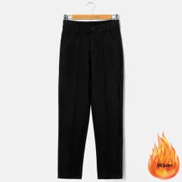 Winter Thicken Woolen Pants Women Casual Plush Velvet Lined Warm Harem Pantalons High Waist Office Wool Blend Straight Trousers