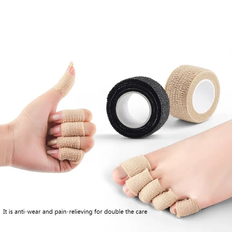 Heel Protector for Shoes Toe, Finger High Heels, Anti-wear Protection, Foot Care, Shoe Sticker Accessories, 1 Roll
