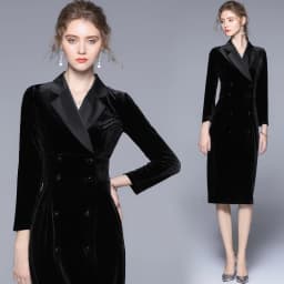 Velvet Dress Elegant Sexy Costume Woman Long Sleeves Bodycon Dresses for Women Dreeses V Neck Hip Wrap Autumn/winter 2022 Ladies