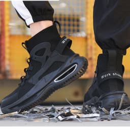 Work shoes for man S3 high safety shoes Safety Shoes With Steel Toe Cap,Light Weight Breathable Work Boots For Men Botas Hombre