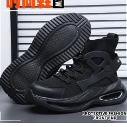 Work shoes for man S3 high safety shoes Safety Shoes With Steel Toe Cap,Light Weight Breathable Work Boots For Men Botas Hombre