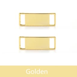 New 2pcs/pair Brand Metal Lace Lock DIY Sneaker Kits Metal Lace Buckle New Shoe Accessories Shoelaces Buckle Accessories