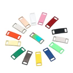 New 2pcs/pair Brand Metal Lace Lock DIY Sneaker Kits Metal Lace Buckle New Shoe Accessories Shoelaces Buckle Accessories