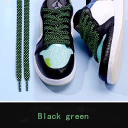 Flat Shoelace Women's Ins Small White Shoes Contrast Color Matching Laces Rope Flat Personality AF1 Men's Sports 100/120/140CM