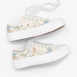 Amy and Michael Original Designers Canvas Shoes Fashion Ladies Casual Flat Hand Painted Espadrilles Cute Woman Vulcanize Shoes