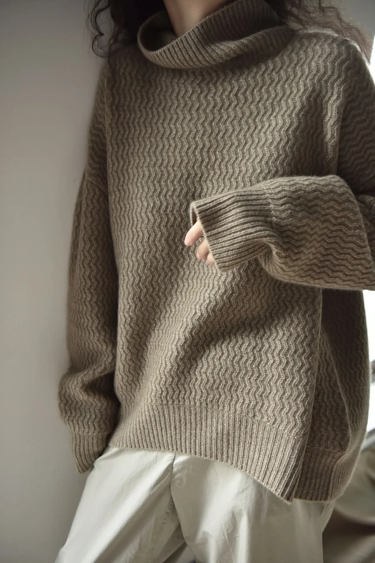 Women Turtleneck Cashmere Sweater Autumn Winter Sloid Color Knitted Jumper Female Casual    Jacquard TurtleneckSweaters 2021