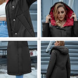 Astrid 2022 New Winter Women's coat women long warm parka fashion thick Jacket hooded Bio-Down Plus size female clothing AT-6703