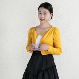 Blouses Black Cropped Knitted Sweater Korean Fashion Cardigan Female Women's Coat Spring 2025 Clothing Long Sleeve Top Jersey