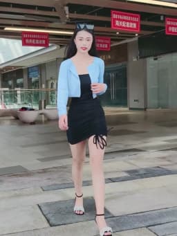 Blouses Black Cropped Knitted Sweater Korean Fashion Cardigan Female Women's Coat Spring 2025 Clothing Long Sleeve Top Jersey