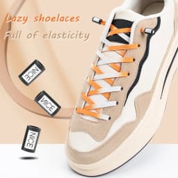 Elastic Sneakers Gradient NICE Shoe Laces Without Ties Flat Kids Adult Shoelace for No Tie Shoelaces Shoes Strings Accessories