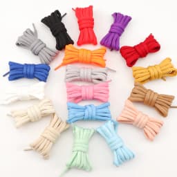 DK SB Semicircle 9mm Bold Shoelaces High-top Low-top Sneakers Shoe Laces Sports Shoes High-quality Shoelace 18 Colors