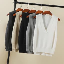 Women's Vest Cropped Sweater Clothing Preppy Style Tops Sweaters Blouse Pullover Warm Korean Padded Woman Female Sleeveless